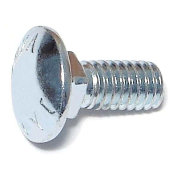 Midwest Fastener Carriage Bolt, Square Neck, 18 (Coarse), 3/4 in L, Steel, Zinc Plated, 100 PK 01071 - main